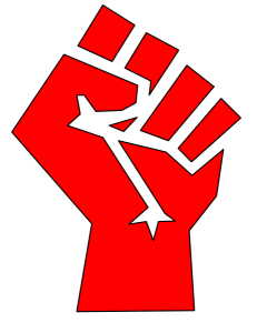 463px-Red_stylized_fist.svg